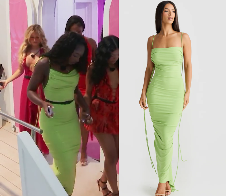 shanice love island green dress USA: Season 8 Episode 31 Aniya's - | TV Fashion & Outfits sizechart_estella-romper-size-chart